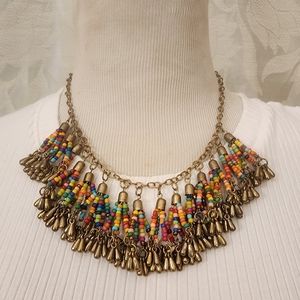1970's beaded necklace